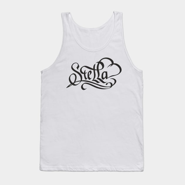 Name Stella Tank Top by oleo_graphy